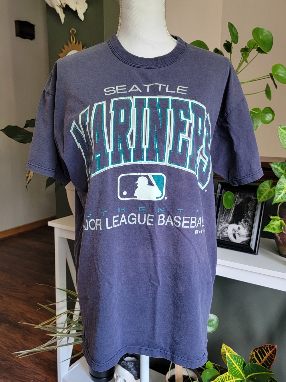 Seattle Mariners Navy Blue Short Sleeve Tee